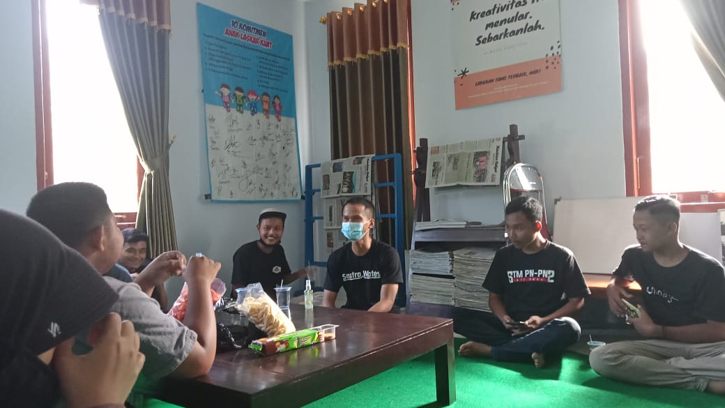 Adakan Bedah Film "MARS", Komunitas Remaja Laskar Kuat Kembali Berkegiatan